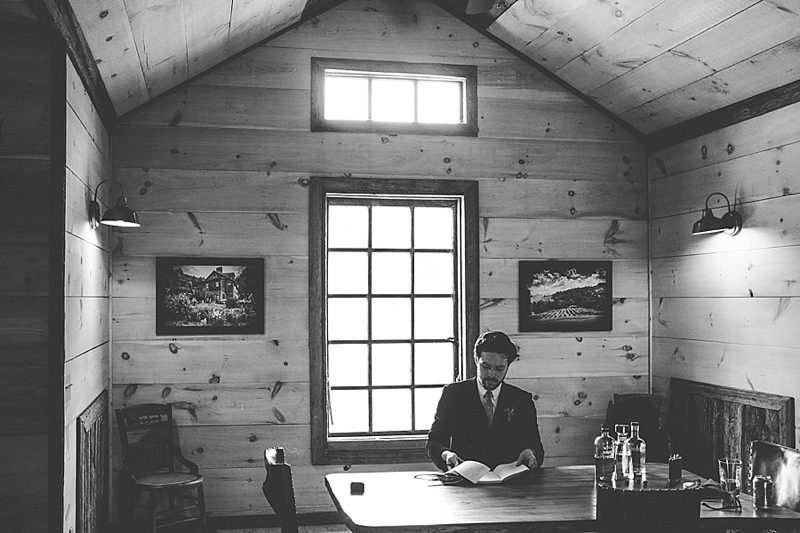 Rustic cabin wedding north carolina Vineyards at Bettys Creek Wedding