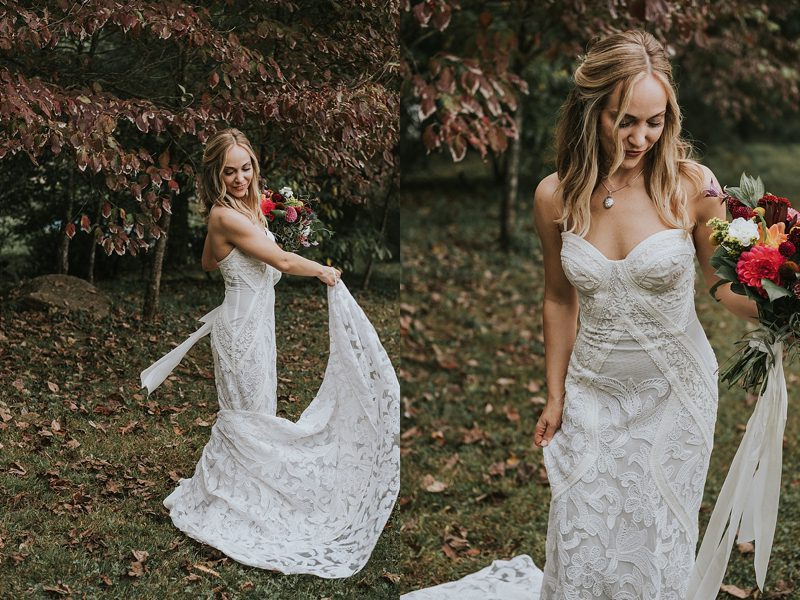 bohemian wedding at raleigh nc meadows venue The meadows at Firefly Farm preserve