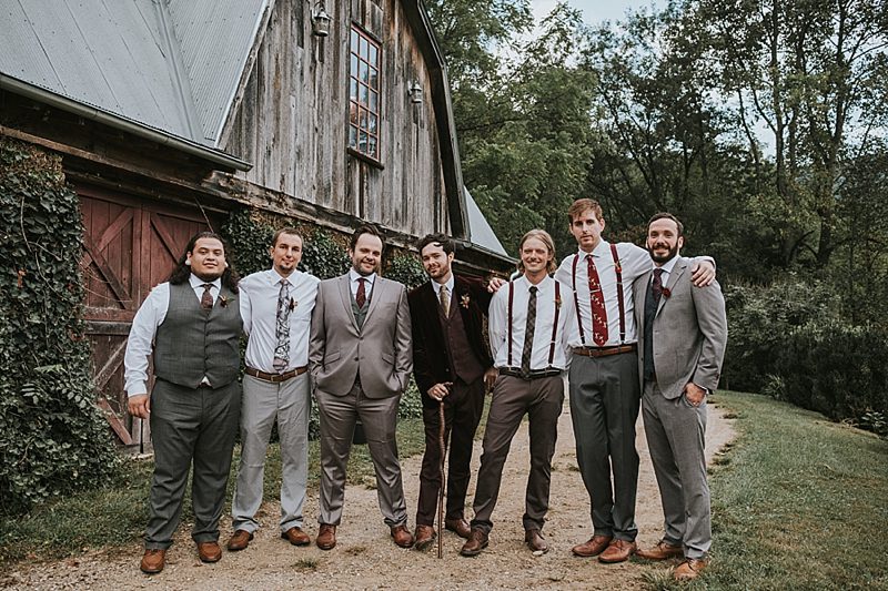 autumn wedding at the vineyards at bettys creek The vineyards at bettys creek outdoor wedding