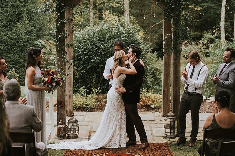 Cary, North Carolina wedding photographer bohemian wedding at the Umstead Cary NC