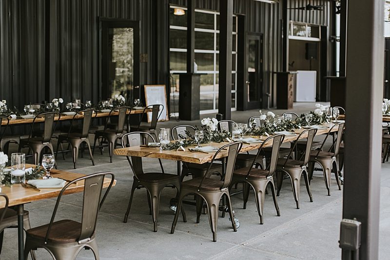 Raleigh North Carolina outdoor industrial wedding venue
