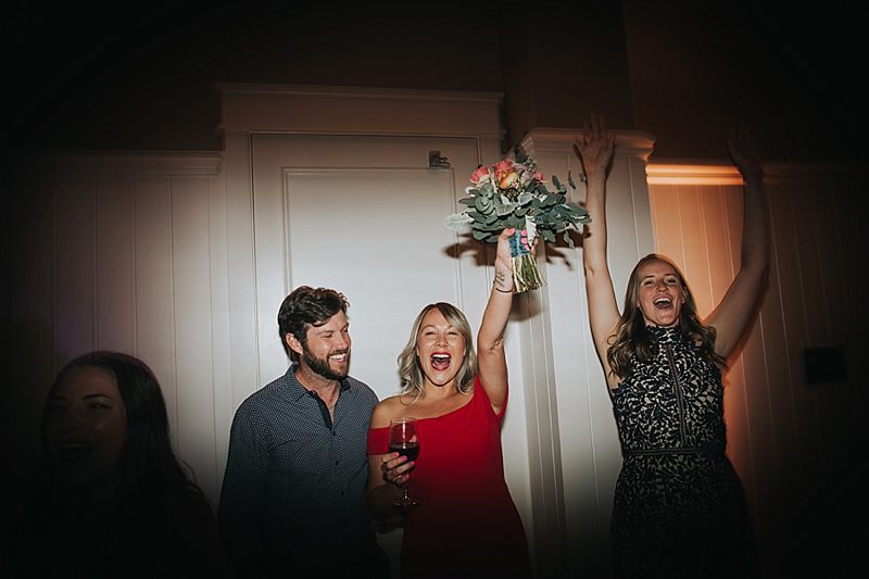 Luna's Trail Farm wedding reception