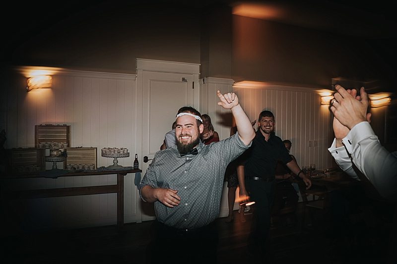 Luna's Trail Farm wedding reception