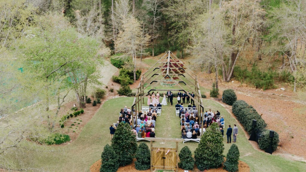 Drone wedding videography Drone wedding videography