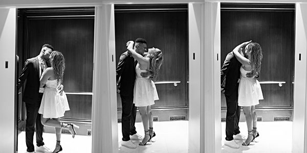documentary editorial atlanta wedding photographer x elevator engagement session st regis atlanta