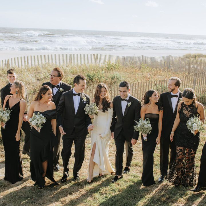 Luxe Yet Laid-Back Oceanside Jewish Wedding at Gurneys Resort in The Hamptons with Full Weekend Photography Coverage - Planned & Designed by Lawrence Scott Events