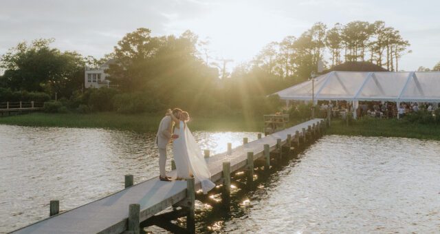 Colorful Coastal Beaufort Wedding at Waterfront Private Residence with Full Weekend Photography Coverage - Planned by Down To I Do