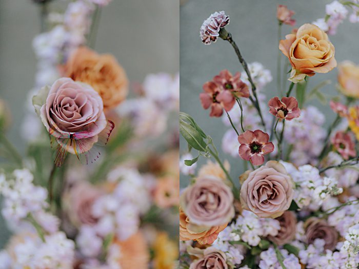 Colorful Fine Art Modern Wedding Photography with wedding at NCMA Raleigh NC x