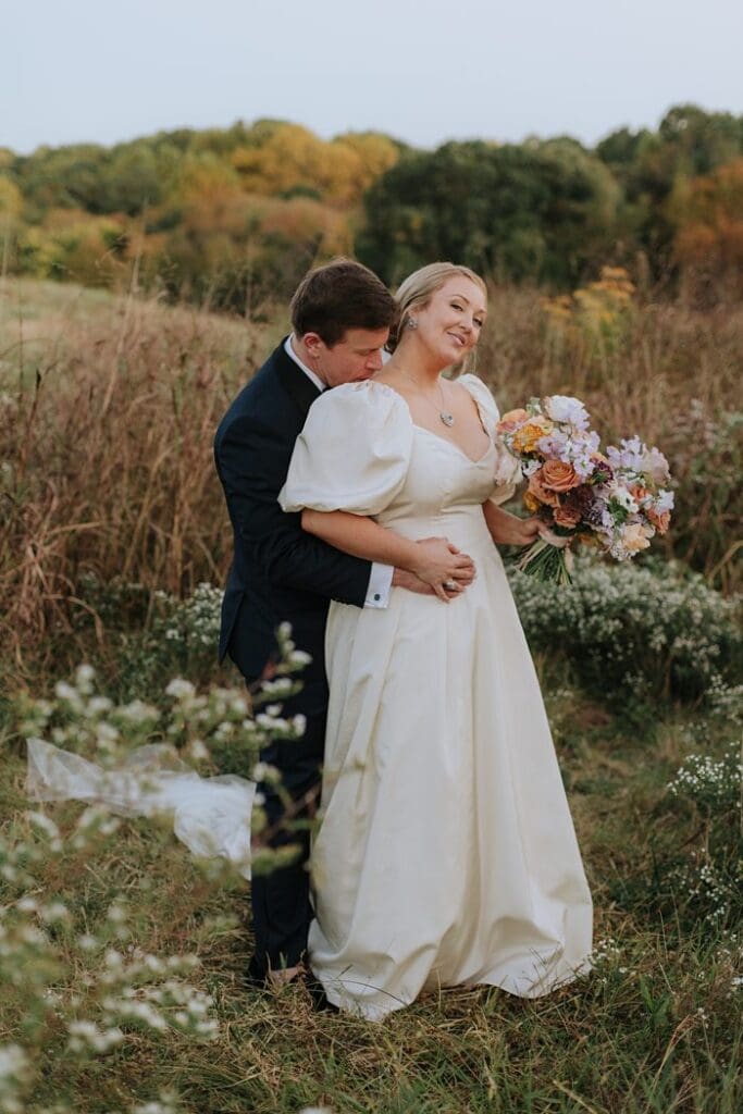 Colorful Fine Art Modern Wedding Photography with wedding at NCMA Raleigh NC x