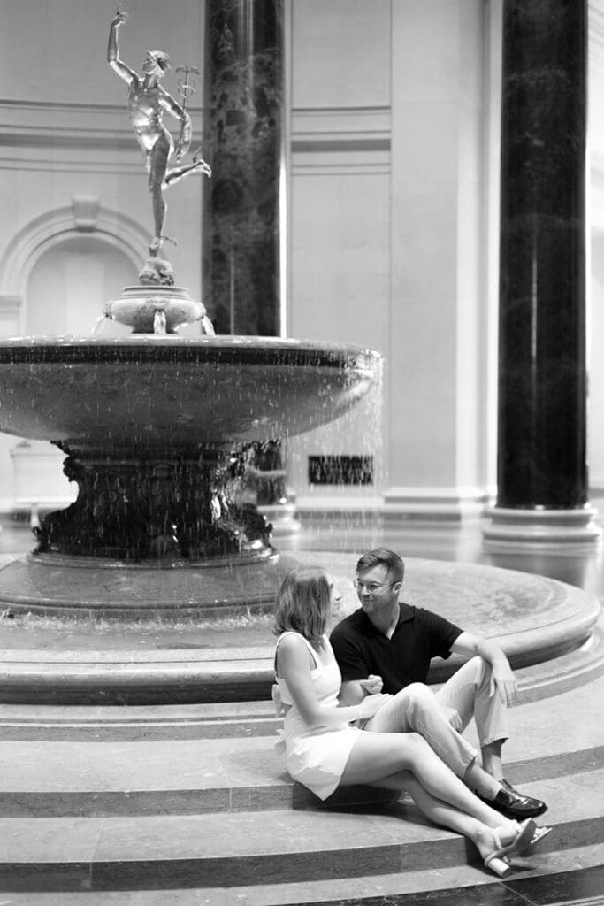 National Gallery of Art DC Engagment Session DC Editorial Wedding Photographer x National Gallery of Art DC Engagment Session DC Editorial Wedding Photographer x