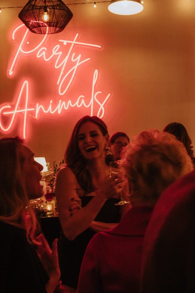 LGBTQ Wedding Photographer Moody Disco Nightclub Wedding Reception Atlanta Georgia x