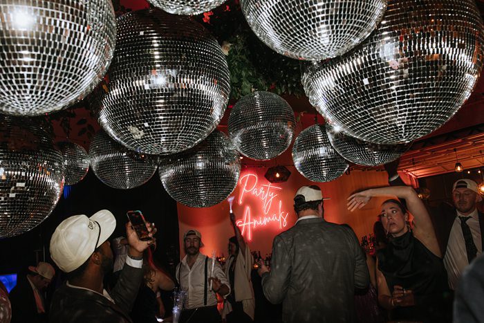 LGBTQ Wedding Photographer Moody Disco Nightclub Wedding Reception Atlanta Georgia x