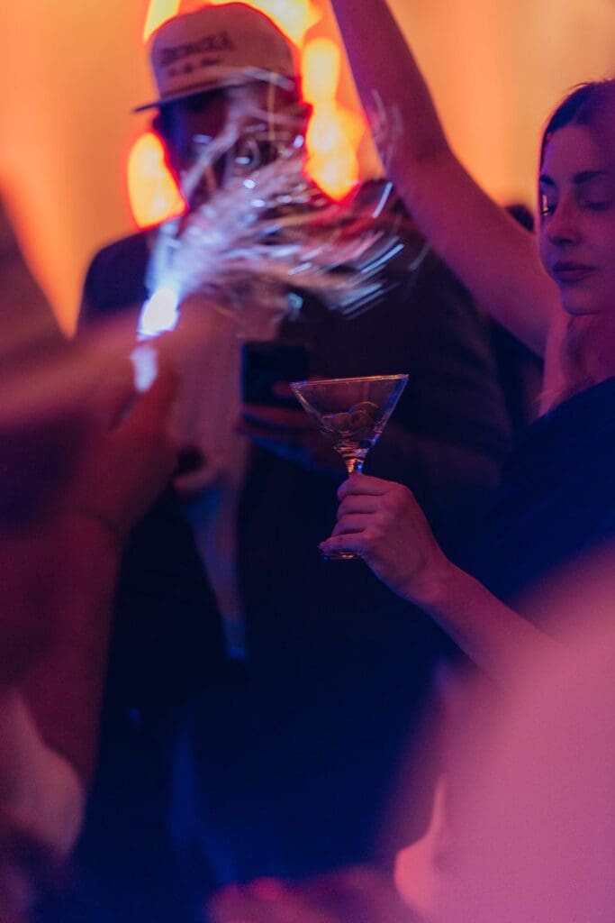 LGBTQ Wedding Photographer Moody Disco Nightclub Wedding Reception Atlanta Georgia x